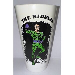 VTG DC Comics‎ THE RIDDLER  7-11 Slurpee Cup 1973